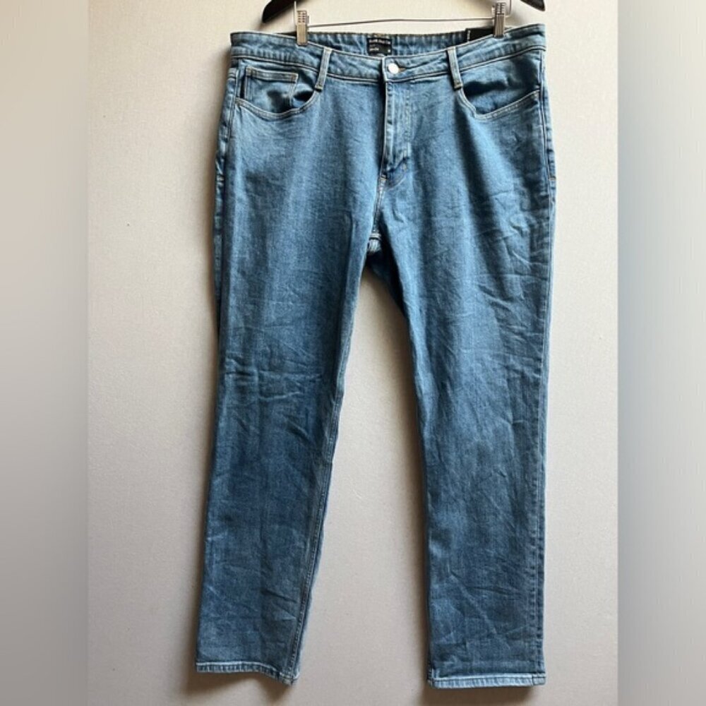 NWT Frank & Oak Men's Slim Fit Regular Rise Blue Denim Jeans 38x34
